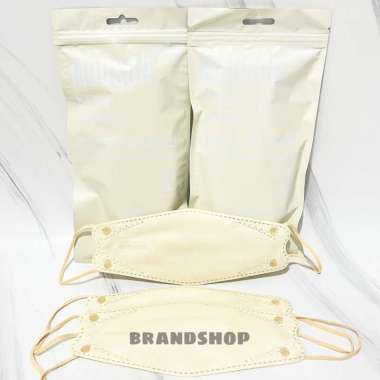 Mouson KF94 Masker 4ply isi 10 pcs Cream