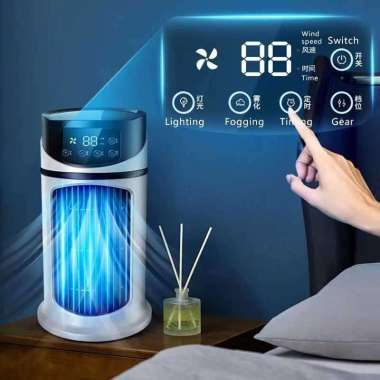 COMOPEZ Air Cooler Mini Fan AC 3 in 1 Kipas Penyejuk Ruangan 300ml YY-01 Kipas Angin Dinding Ac Besa