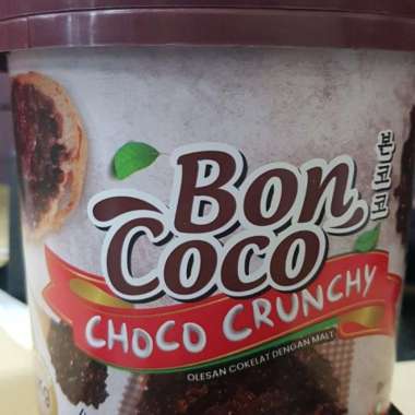 Bon Coco Selai Olesan Coklat Malt Choco Crunchy 1 kg 1kg
