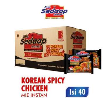 Promo Harga Sedaap Korean Spicy Chicken 87 gr - Blibli