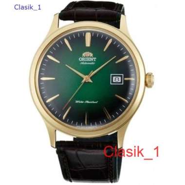Original 100%!! Jam Tangan ORIENT FAC08002F Bambino V4 Gold Green Garansi Resmi 2 Tahun