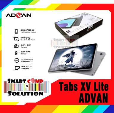Tablet Advan Tab VX Lite 6/128 GB Android 13 10" Dual SIM 4G Resmi