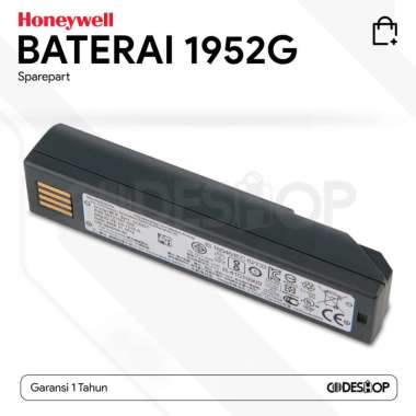 Honeywell Baterai Scanner Barcode 1902 1952 1902G Li-Ion 3.7V 2400mAh