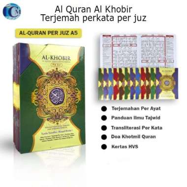 Al Quran Perjuz Terjemah Perkata Al Khobir Ukuran A5