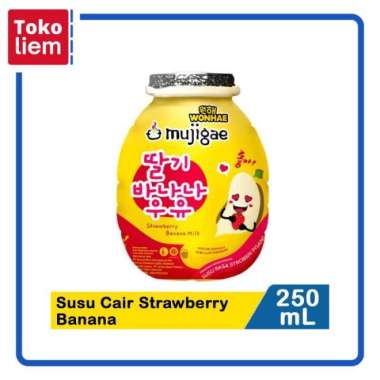 Promo Harga Mujigae Susu Cair Banana 250 ml - Blibli