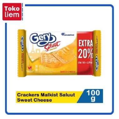 Gery Crackers Malkist Saluut Keju 100G