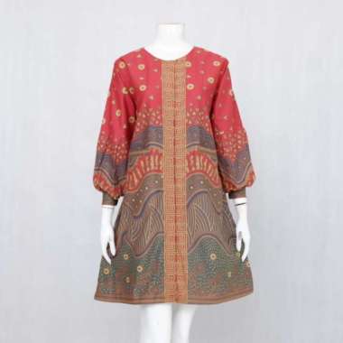 TUNIK BATIK SOLO BESTARI PASPOL 01 JUMBO LD 120 LD 130 LD 140 LD 150 | BAJU BATIK OVER SIZE BESTARI 