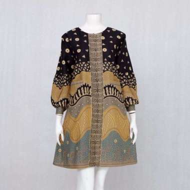 TUNIK BATIK SOLO BESTARI PASPOL 01 JUMBO LD 120 LD 130 LD 140 LD 150 | BAJU BATIK OVER SIZE BESTARI 