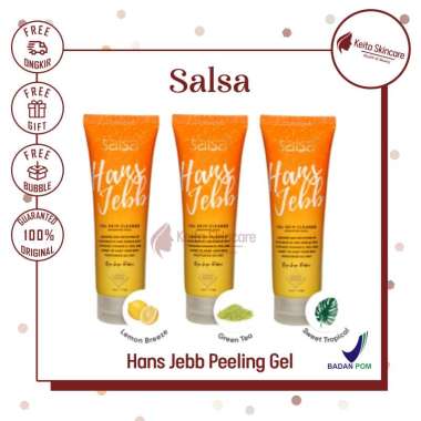SALSA Hans Jebb Peeling Gel - Perontok Daki dan Ketiak Hitam Sweet Tropical