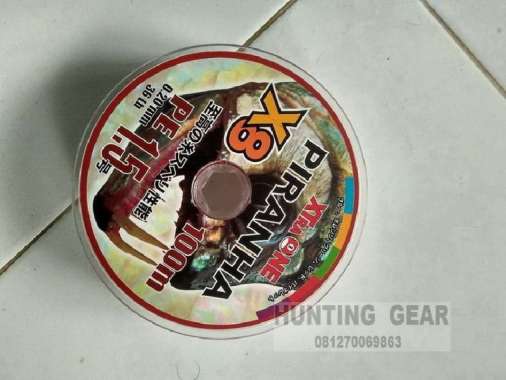 Tali PE-Tali pancing-Senar pancing-Tali pancing-Piranha X8