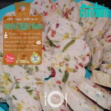 Chicken Veggie Galantine | Galantine Sayuran Ayam | Frozen