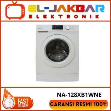 Mesin cuci front loading panasonic NA-128XB1WNE NA128XB1WNE NA128