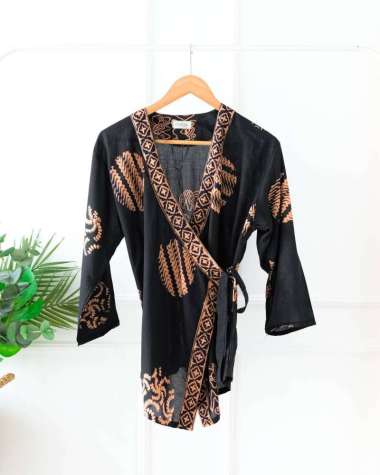 ATASAN BATIK MODERN WANITA KIMONO BATIK CARDIGAN BATIK KONDANGAN BATIK VISCOSE BATIK DOBY PASTEL VAR
