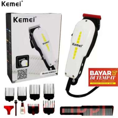 Hair Clipper Series Alat Cukur Pangkas Rambut Original KEMEI KM-8821