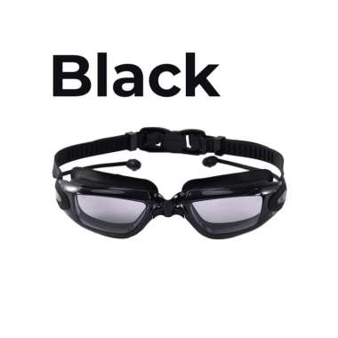 Goto Slovic Kacamata Renang Swimming Goggles Dewasa Anti FOG UV BLACK