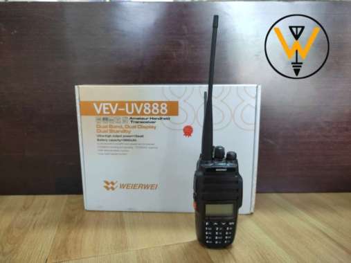 WEIERWEI VEV-UV888 DUALBAND FM TRANSCEIVER HT UV888 10 WATT UHF VHF