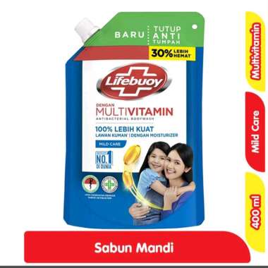 Promo Harga Lifebuoy Body Wash Mild Care 450 ml - Blibli