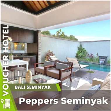 Voucher Hotel Peppers Seminyak Bali Villa Pool Indonesia