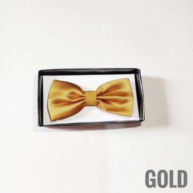 DASI KUPU ANAK TANGG - DEWASA/ DASI KUPU ANAK / DASI KUPU - Gold