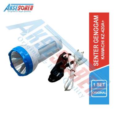 Aksesoren Senter Genggam Kawachi [KZ-420A+] / Led 4 Watt / Lampu Senter Tenteng / Emergency Lamp 1 S
