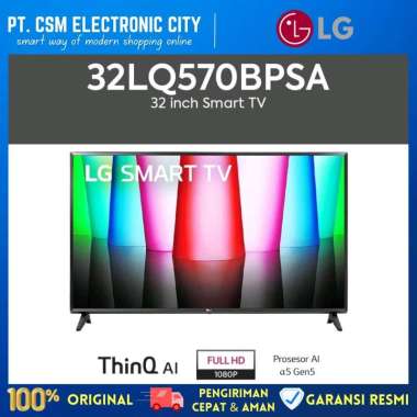TV LG 32LQ570BPSA (32 INCH) SMART TV FULL HD [GARANSI RESMI]