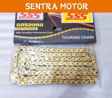 Rantai SSS 520 130L Oring Rantai SSS Ukuran 520 -130L SSS 520RO Oring