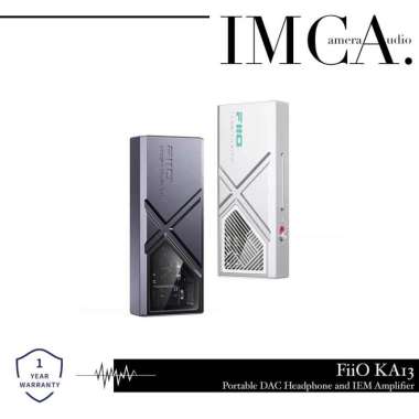 FiiO KA13 / FiiO KA 13 Portable DAC In Ear Monitor Headphone Amplifier Silver