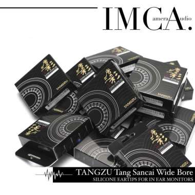TANGZU Tang Sancai Wide Bore / Tang Sancai Wide Bore Silicone Eartips L 1Pair