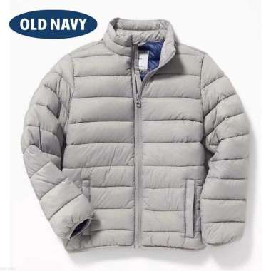 VERISH jaket winter anak / jaket kembung / jaket anak usia 1-12 tahun 6 Abu Mustang