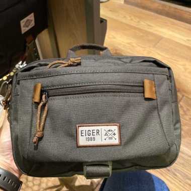 Eiger Tas Selempang Portege Landscape 2.0 pouch Olive