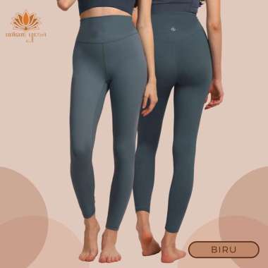 VERISH Celana Legging Polos Yoga Senam Sport Gym D69108 / Active Wear High Waist Celana Legging Sena