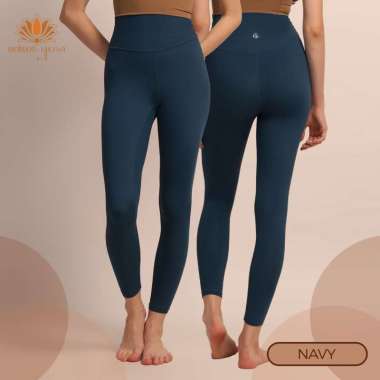VERISH Celana Legging Polos Yoga Senam Sport Gym D69108 / Active Wear High Waist Celana Legging Sena
