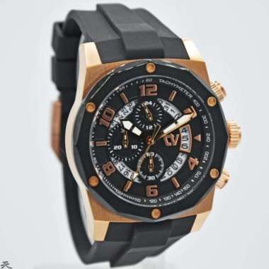 Christ Verra C71177G-38 BLK Jam Tangan Pria Original