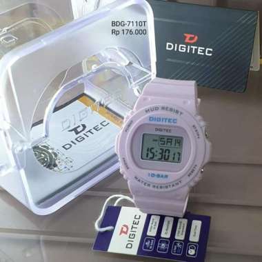 Digitec 7110 Jam Tangan Wanita Digital Original-Pink Ungu