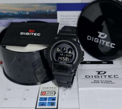 Jam Tangan Digitec 5198 Digital DG5198 Hitam