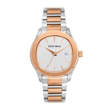 Jam Tangan Pria Christ Verra 919491G-14 SLV Original