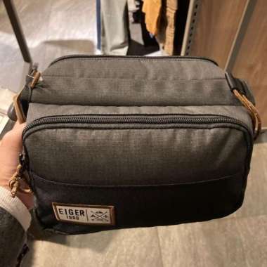 TAS SEPEDA EIGER X-FRAME BAG DUAL CYCLING BAG - HITAM