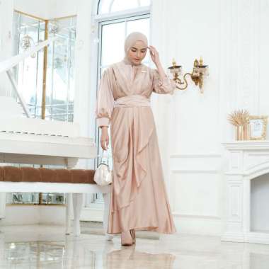 ALANA DRESS by TALAOUTFIT | Dress Kondangan Mewah | Busui Friendly | Gamis Modern | Gamis Kekinian |