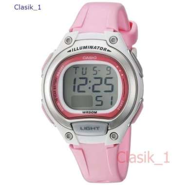 Original 100%!! CASIO LW-203-4AVDF - Jam Tangan Wanita / Anak - Pink