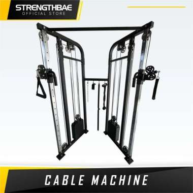 Cable Machine STRENGTHBAE Functional Trainer Crossover Lat Pull Down