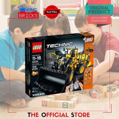 LEGO Original TECHNIC 42030 Volvo L350F Wheel Loader - Mainan Anak Tehnik Advance Mobil Truk Besar