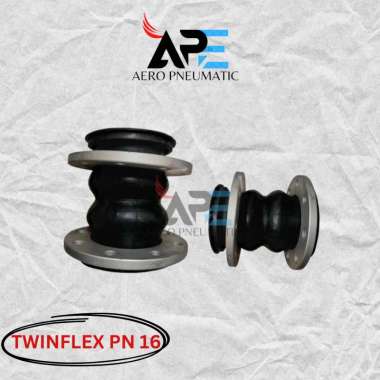 Rubber Flexible Joint twinflex TOZEN Type PN 16 Size 1 1/2 Inch
