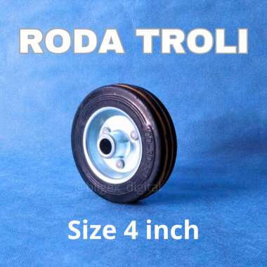 Roda Only / Roda troli 4 inch