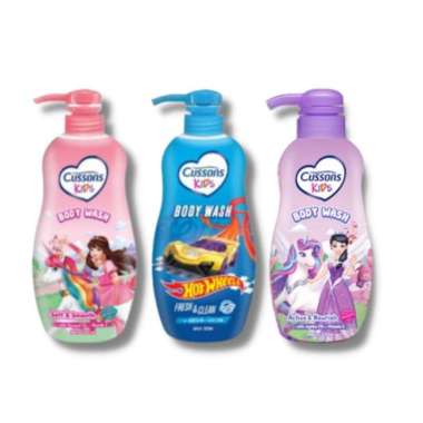 Cussons Kids Body Wash 280ml / Cussons Sabun Mandi 280ml Pink (Soft & Smooth)botol