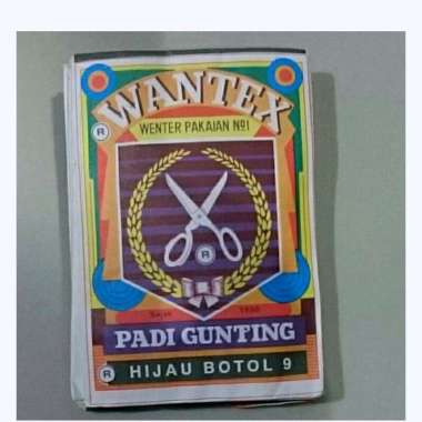 Wantex Wantek Pewarna Baju HIJAU BOTOL