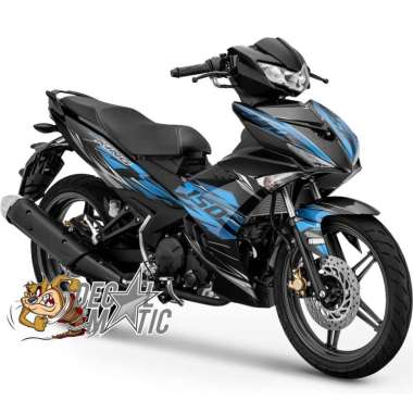 Sticker Full Body MX KING 150 Decal Motor Yamaha Jupiter MX 135 OLD/NEW - MX KING 150 Full Body - Gr
