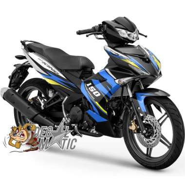 Decal Full Body MX KING 150 Stiker Motor Yamaha Jupiter MX 135 OLD/NEW - MX KING 150 Full Body - gra