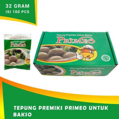 Tepung Bakso PRIMEO 32 gr Isi 100 Pcs / Tepung Pengenyal Bakso