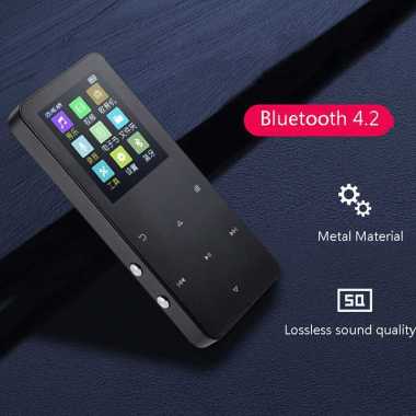 RIJAHO MP3 Digital Audio Player MP4 Alarm Ebook Bluetooth 4.2