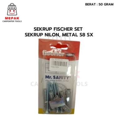 sekrup set fisher s8 sx sekrup fischer set sekrup s8 sx